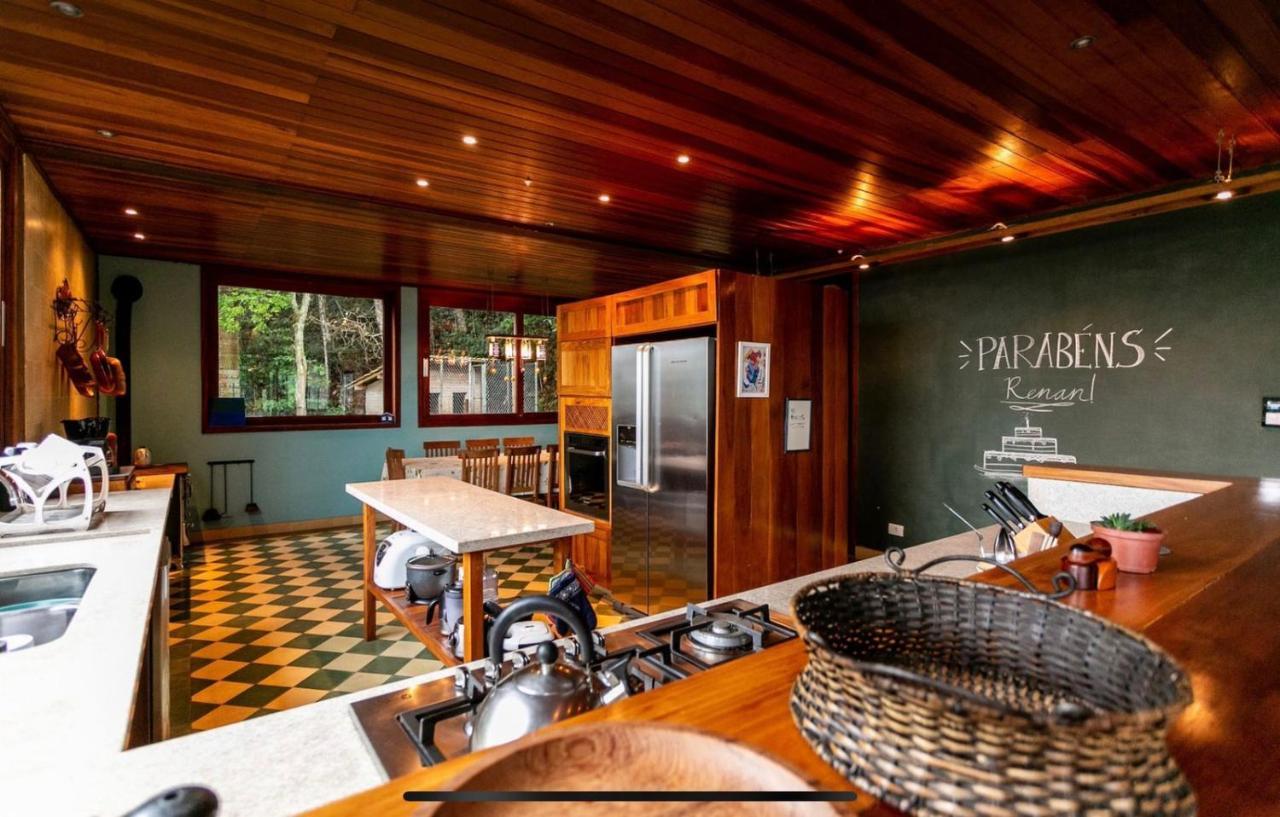 Casa De Vidro Com Vista Mantiqueira - Com Cafe E Staff Βίλα Campos do Jordão Εξωτερικό φωτογραφία